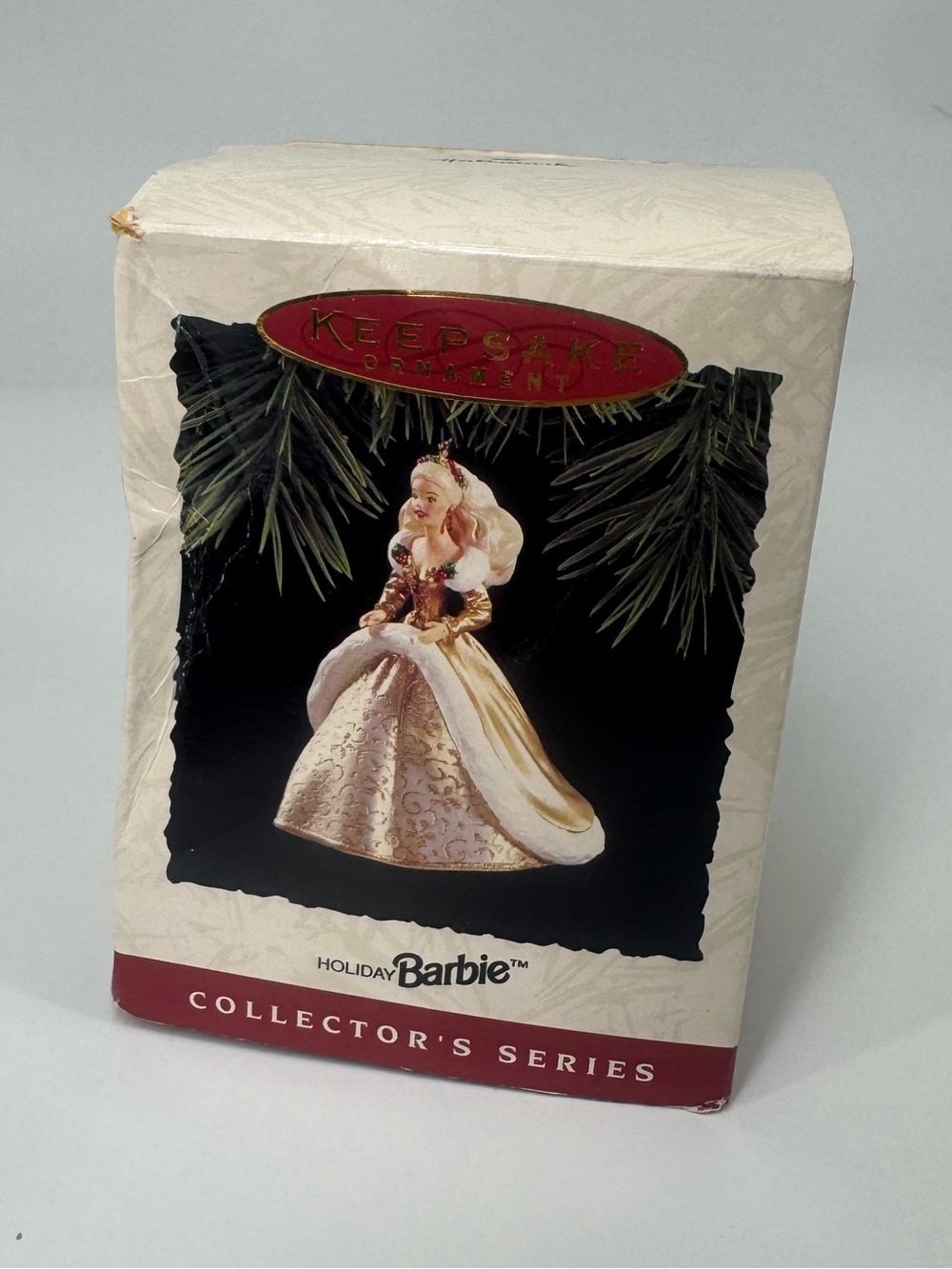 Hallmark Holiday Barbie Handcrafted 1994 Keepsake Ornament New In Box Christmas